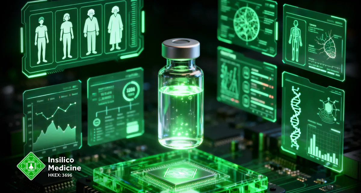 Insilico Medicine graphic for the Longevity Vaccines research program